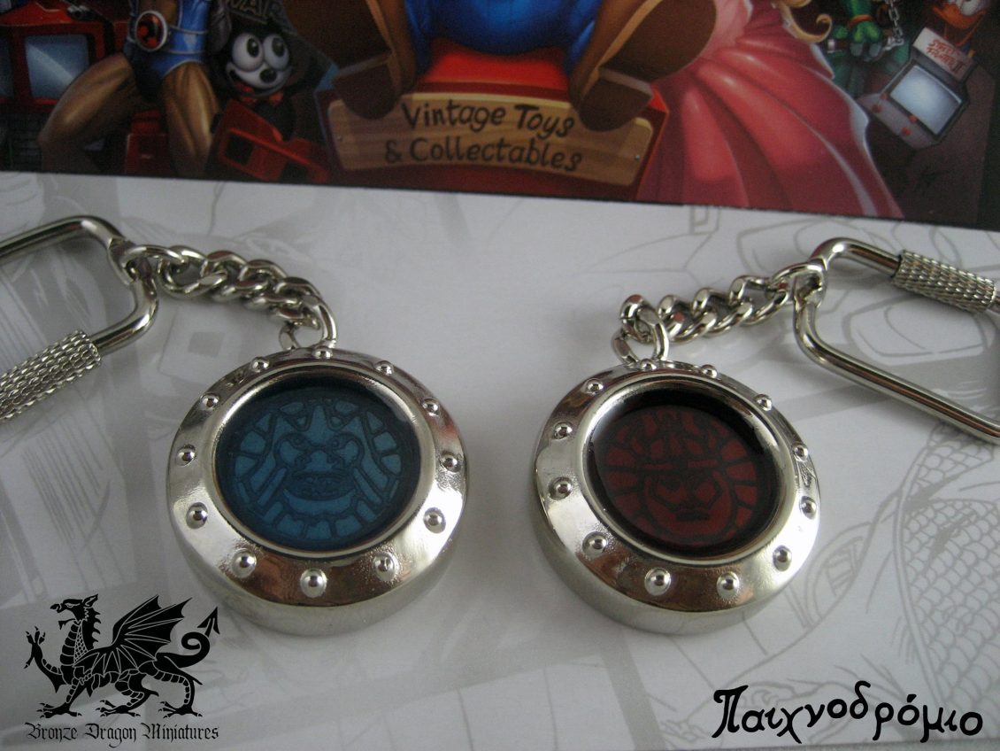 Crossbow and Catapults Discs Keychains - Archa Icon